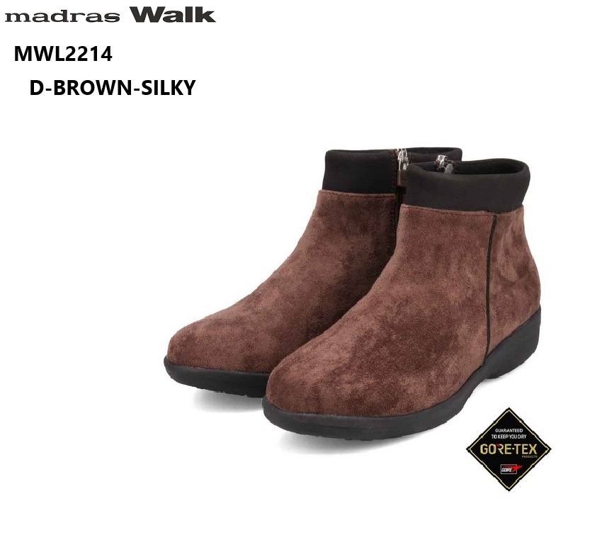 (ޥɥ饹)madras Walk MWL2214 GORE-TEX ǥ 4E 奢륷硼ȥ֡  ɿ ƩǽܳŪʵǽ ǺϤȥɥӤŸ1ǯ̤ƤȤǥ