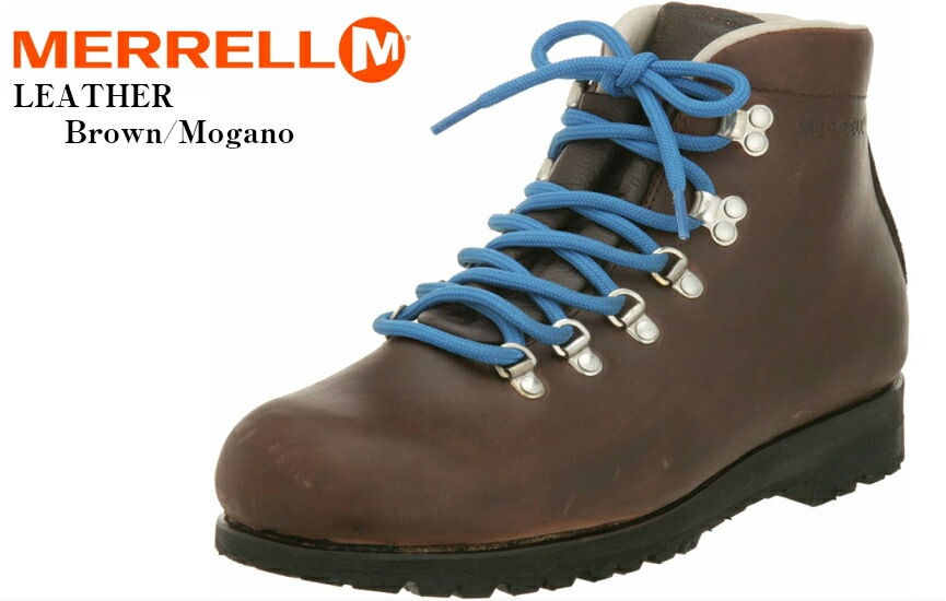 ()MERRELL LEATHER 쥶 J1027 ޥƥ󥫥奢֡  ǥ Ԥ߾夲 1981ǯƤǺǤⵡǽŪǲŬʷפФ줿͵ǥ򸶷ܸ