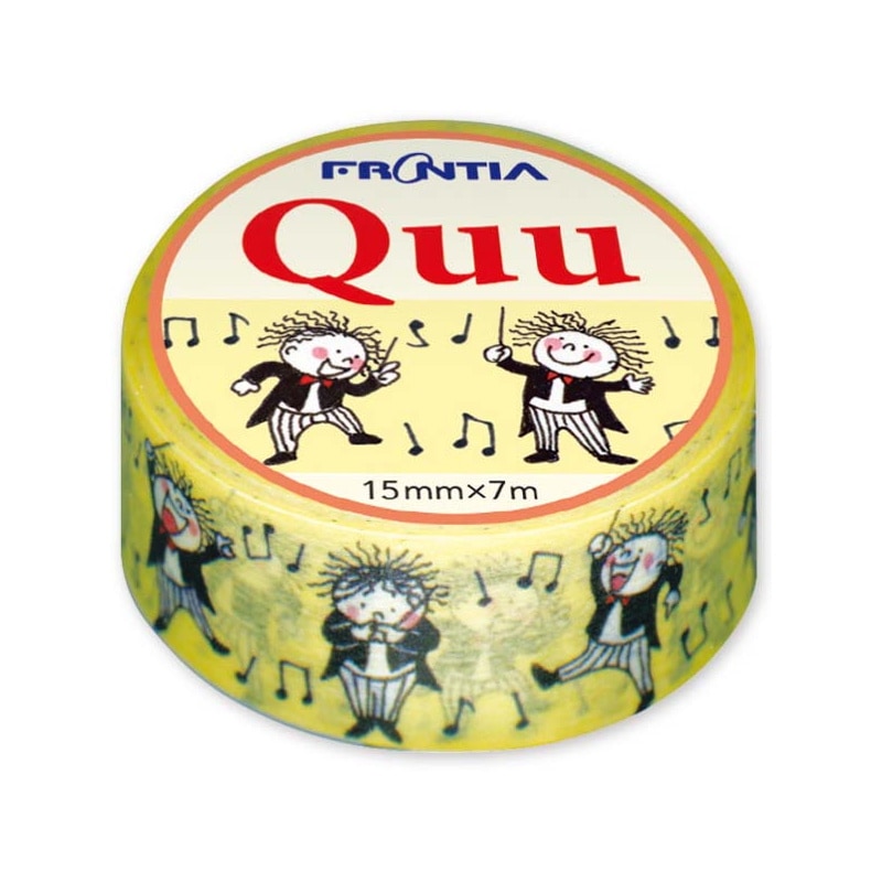 マスキングテープ Quu 指揮者｜msk-021 | 雑貨・その他,マスキング