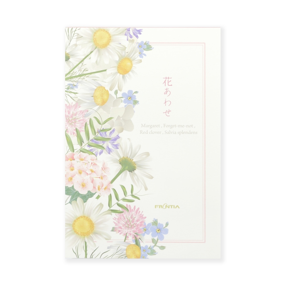 はがき箋　花あわせ｜hgs-429