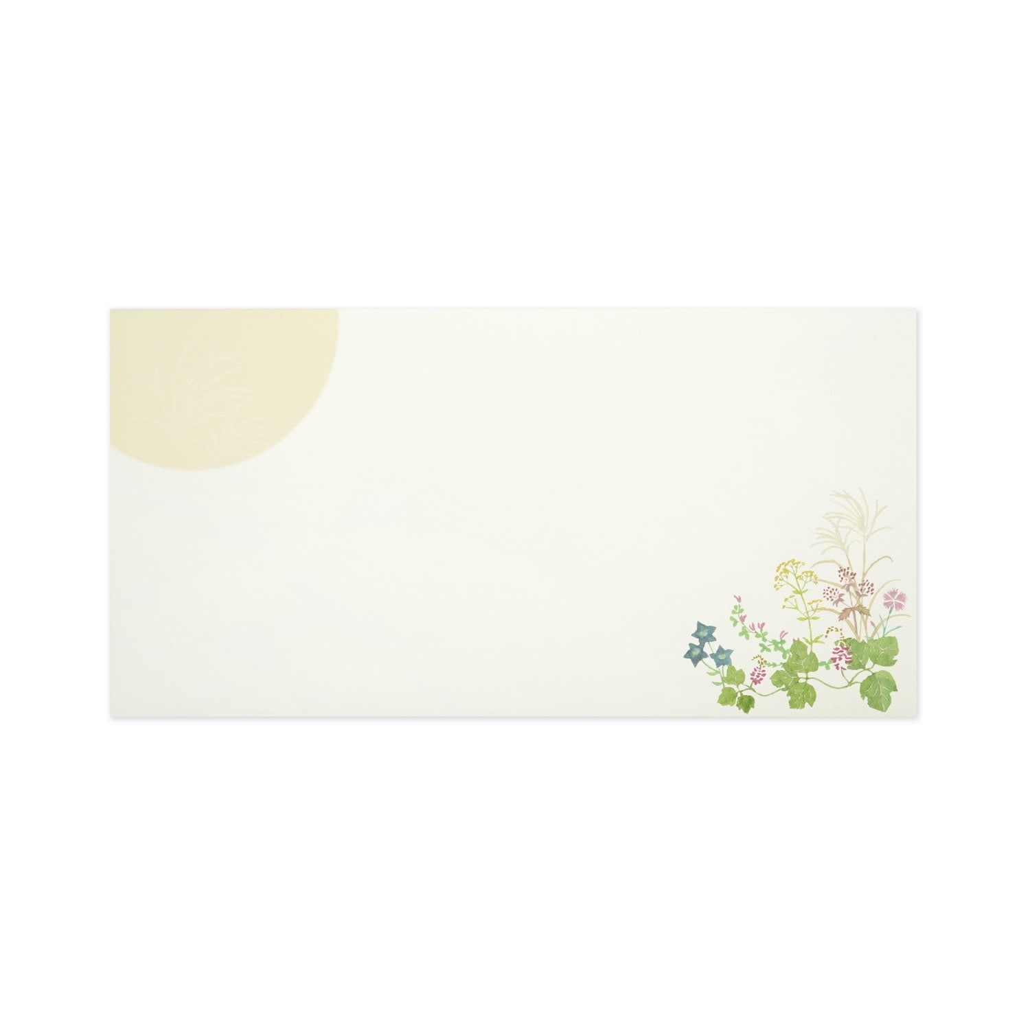封筒 秋の草花｜ev-628