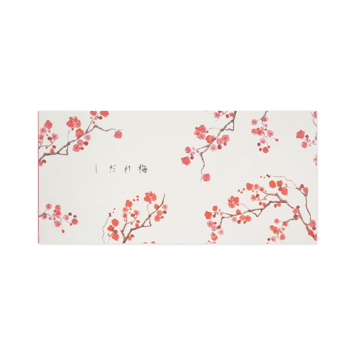 一筆箋 しだれ梅｜mp-567 | 手紙・カード,一筆箋,冬 | フロンティア