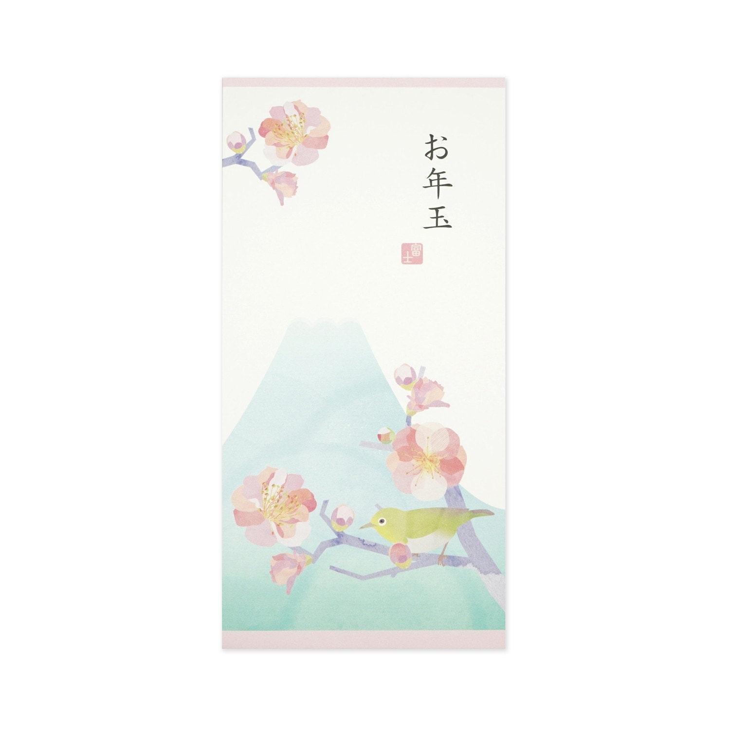 お年玉万円袋　富士とうぐいす｜pch-272