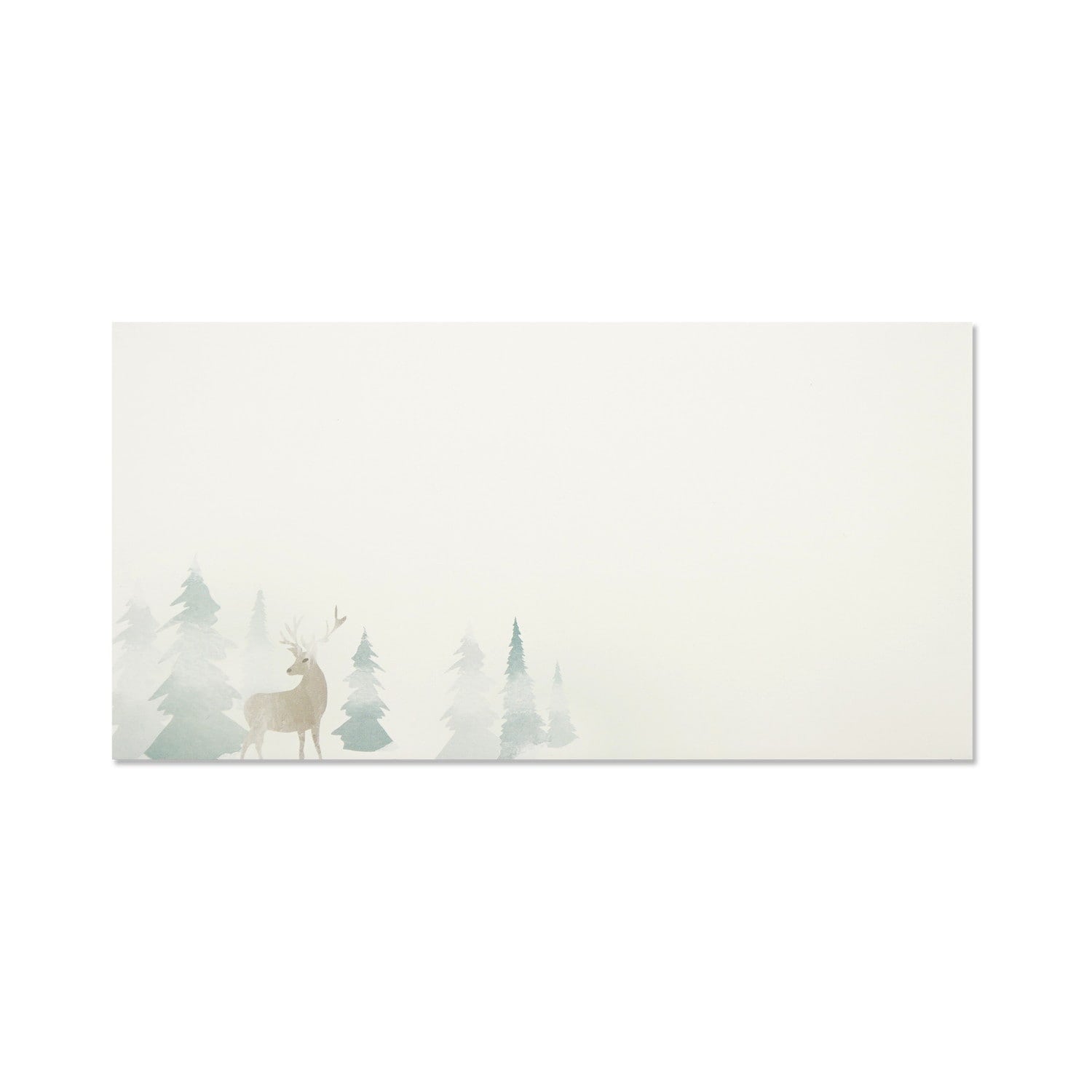 封筒　雪の森｜ev-662
