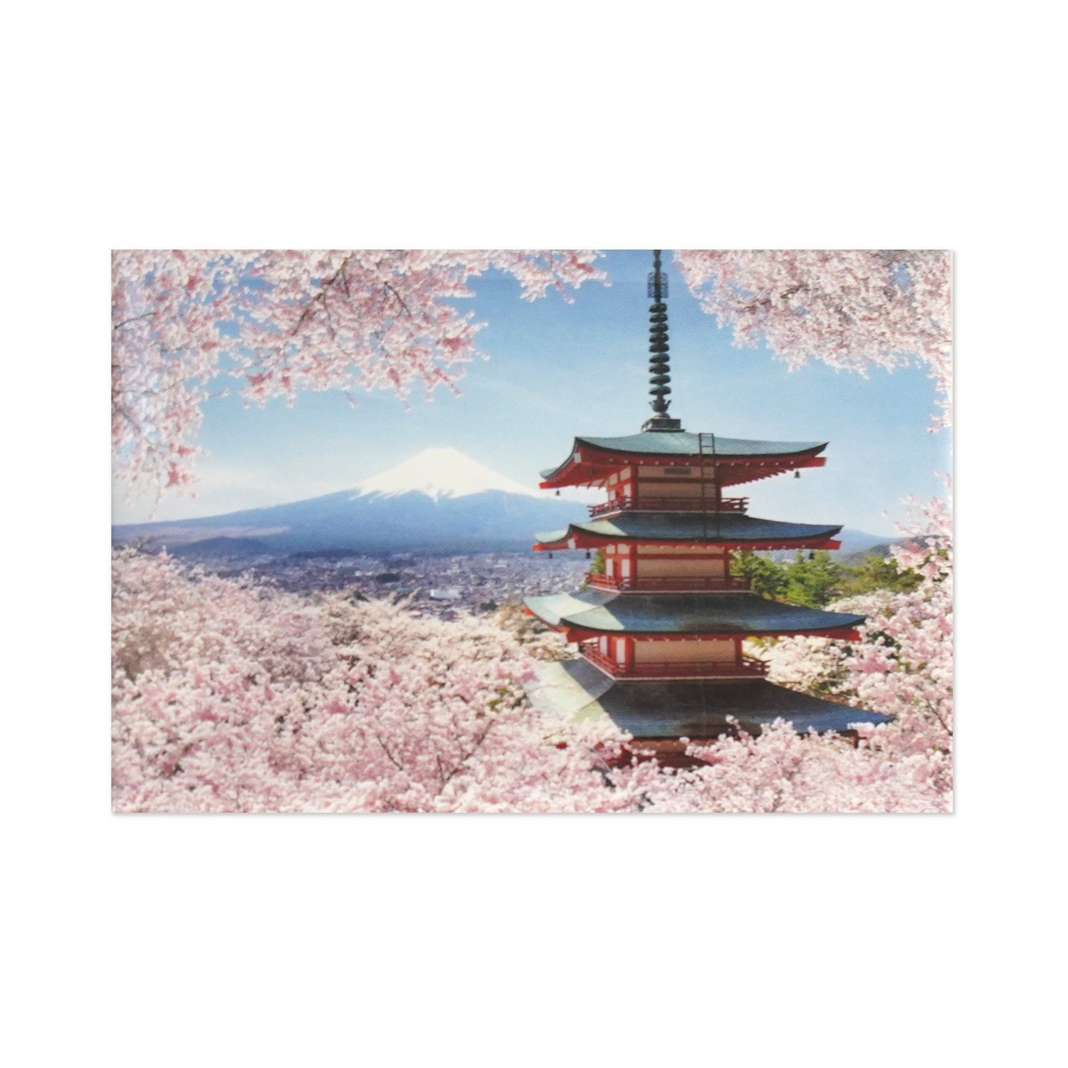Ｊマグネット　富士山と新倉浅間神社｜im-006