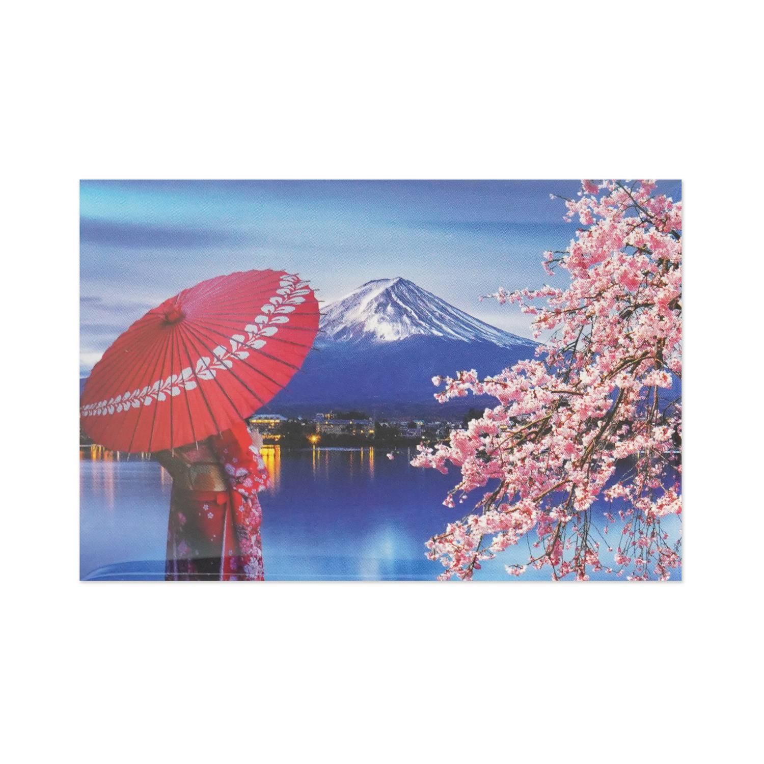 Ｊマグネット　桜と富士山｜im-010