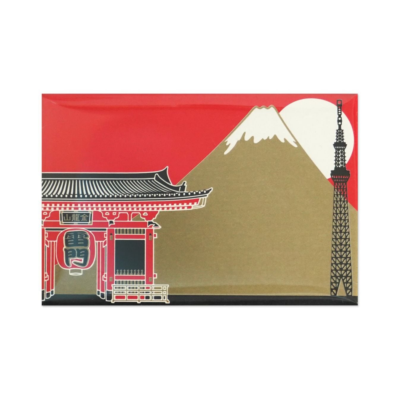 Ｊマグネット　浅草と富士山｜im-023