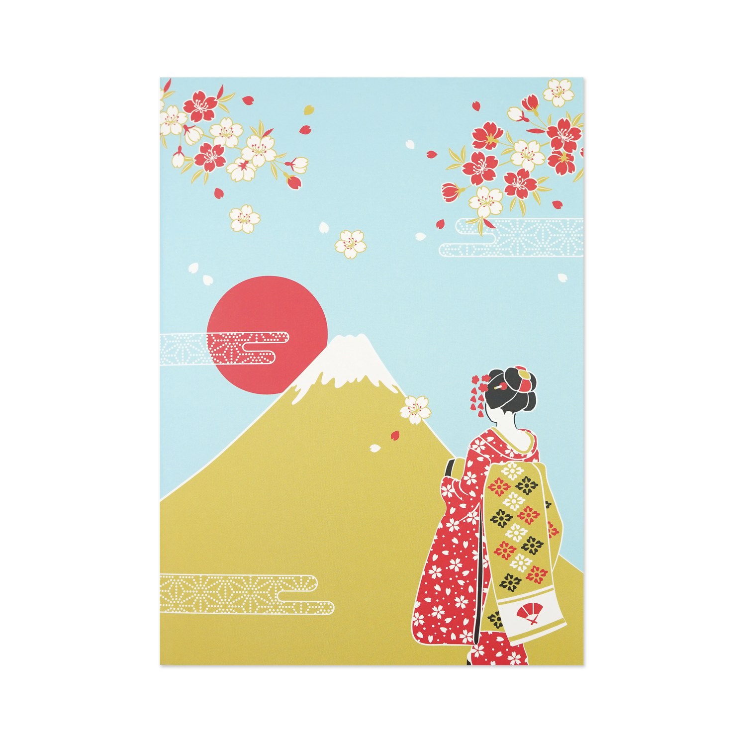 Ａ５ノート　舞子と富士山｜cho-071