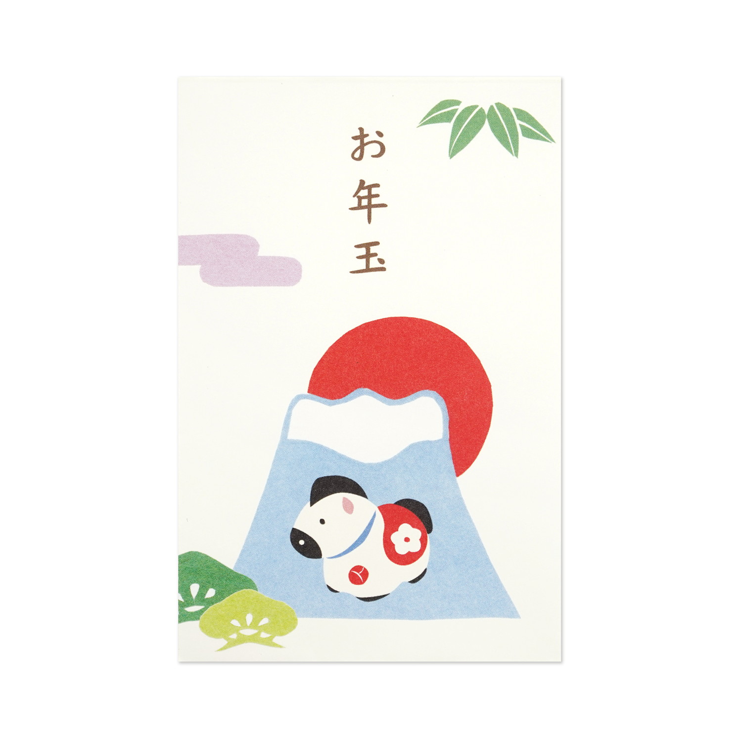 お年玉袋　富士山と午｜pch-295
