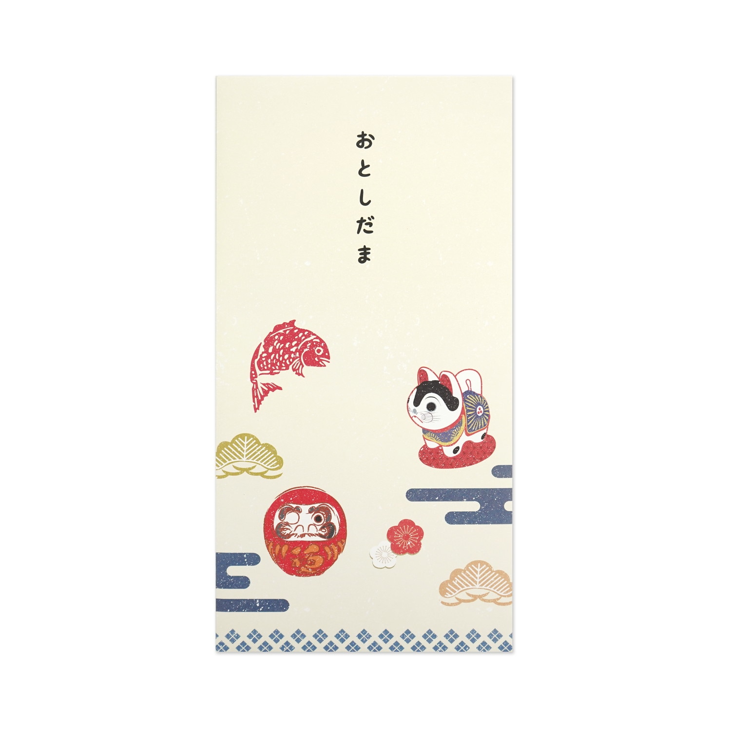 お年玉万円型袋　正月の縁起物｜pch-311