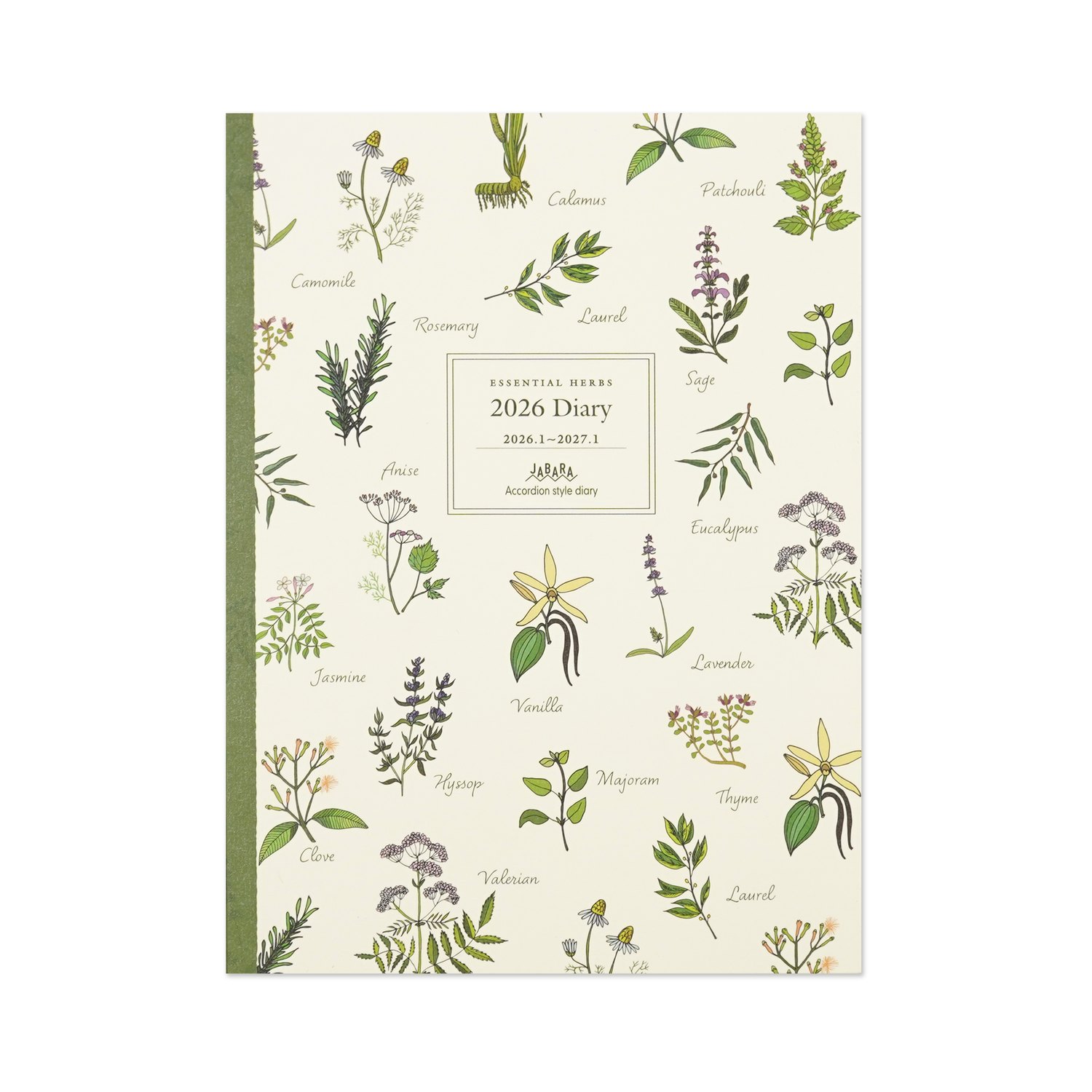 2026ダイアリーA5 ジャバラダイアリー｜dy-156 | カレンダー・手帳