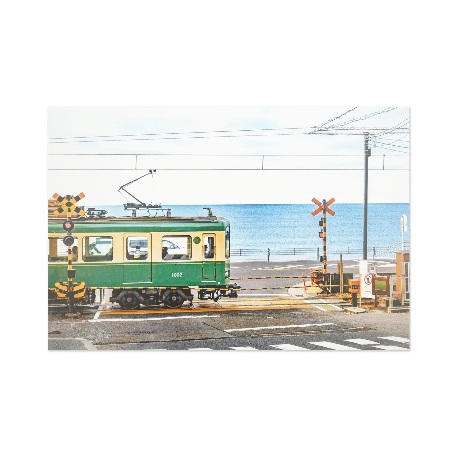 ポストカード　鎌倉　電車｜pcr-158