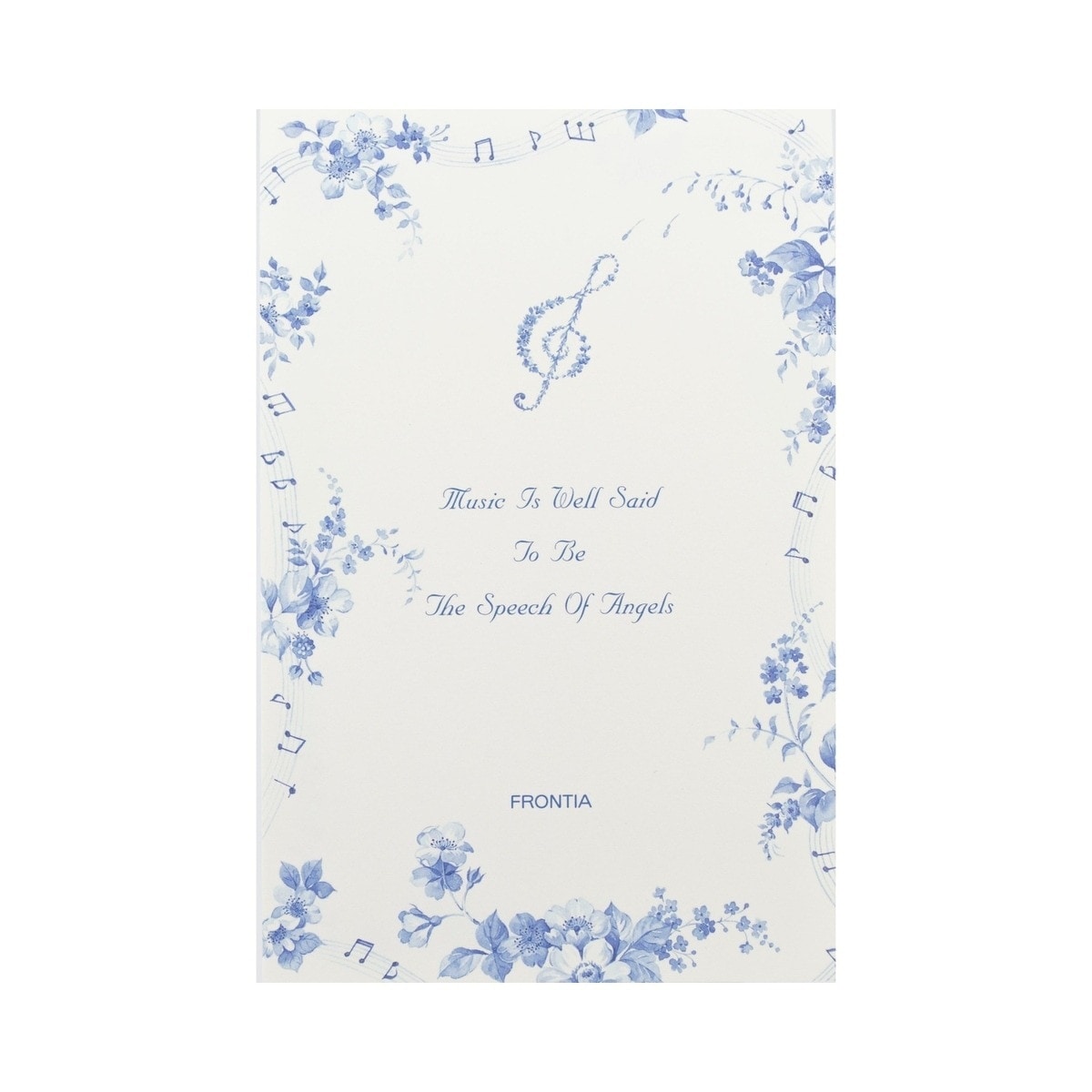 便箋 MUSIC ブルー｜pd-683 | 新商品 | フロンティア公式オンライン