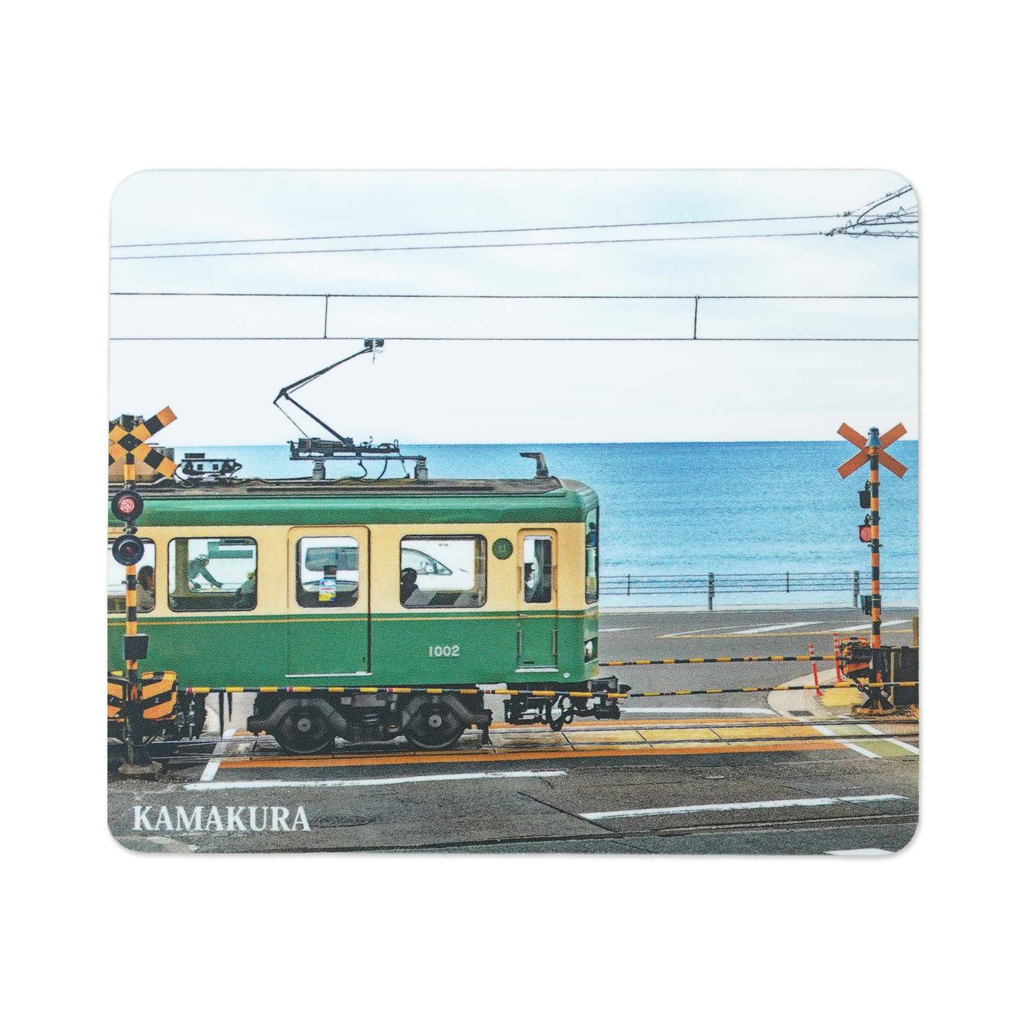 Jスマホステッカー　鎌倉と電車｜sl-265