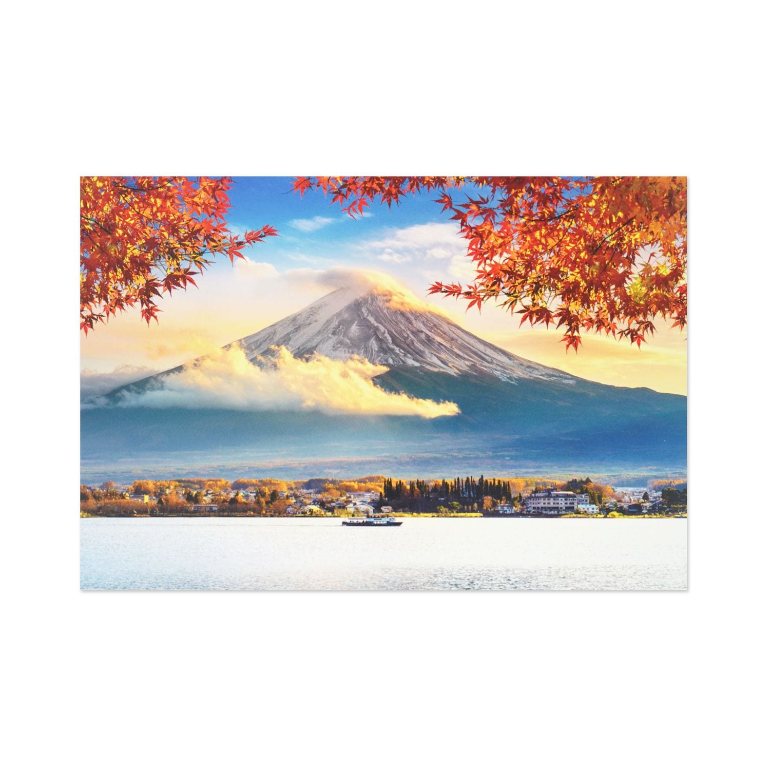 ポストカード　富士山と紅葉｜pcr-178