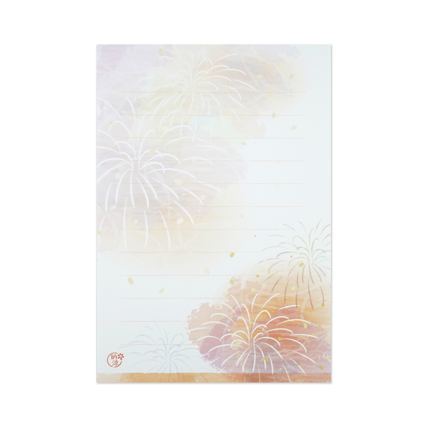 はがき箋 夏まつり｜hgs-523 | 手紙・カード,はがき箋,夏 | FRONTIA
