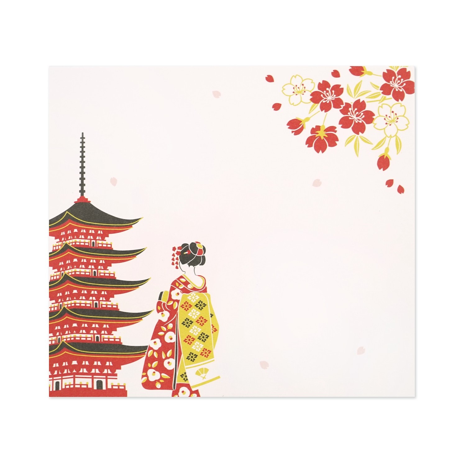 ブロックメモ 舞妓さん｜wp-087 | 新商品,2026春・新緑,メモ帳