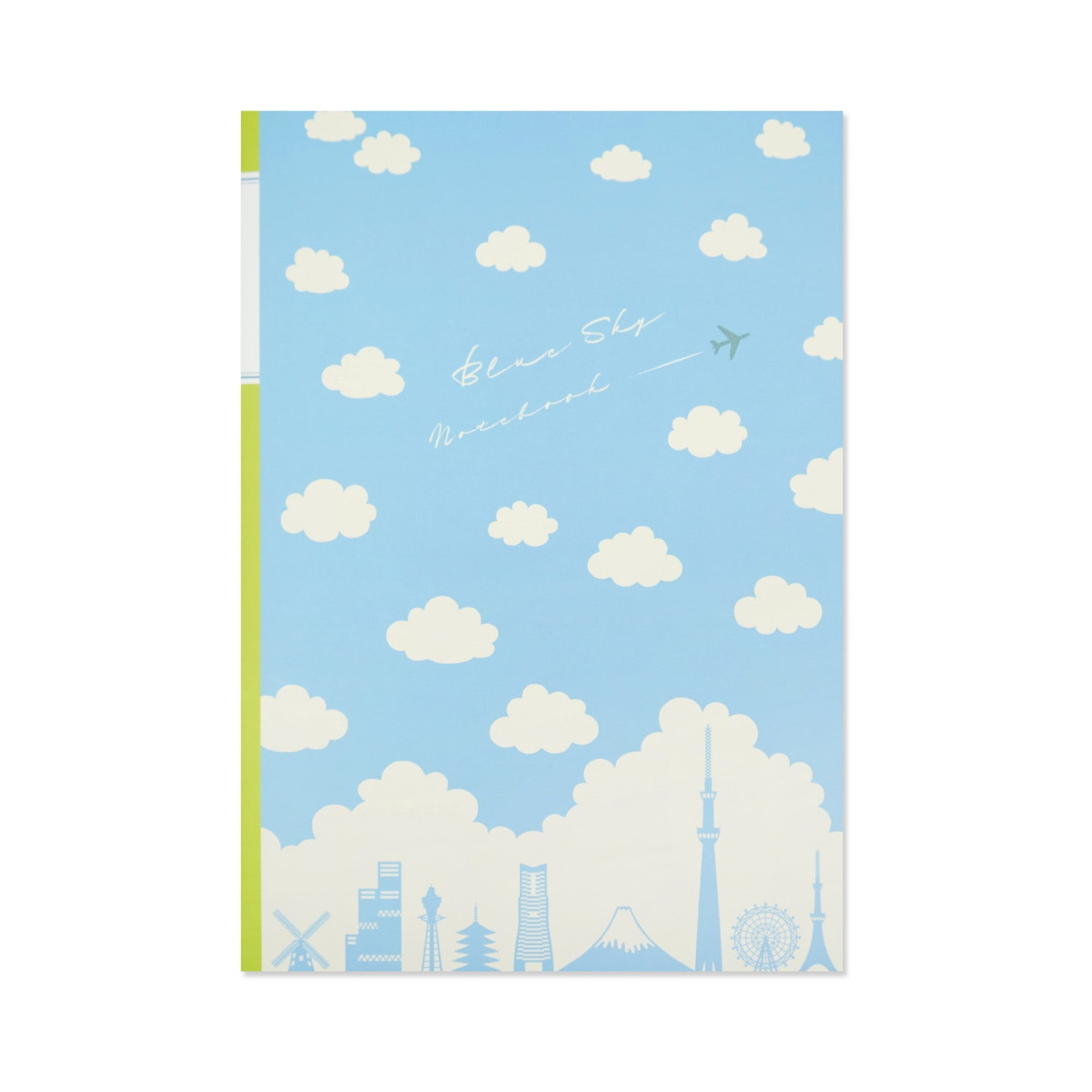 A5ノート 雲とシルエット｜cho-059 | ステーショナリー,シール