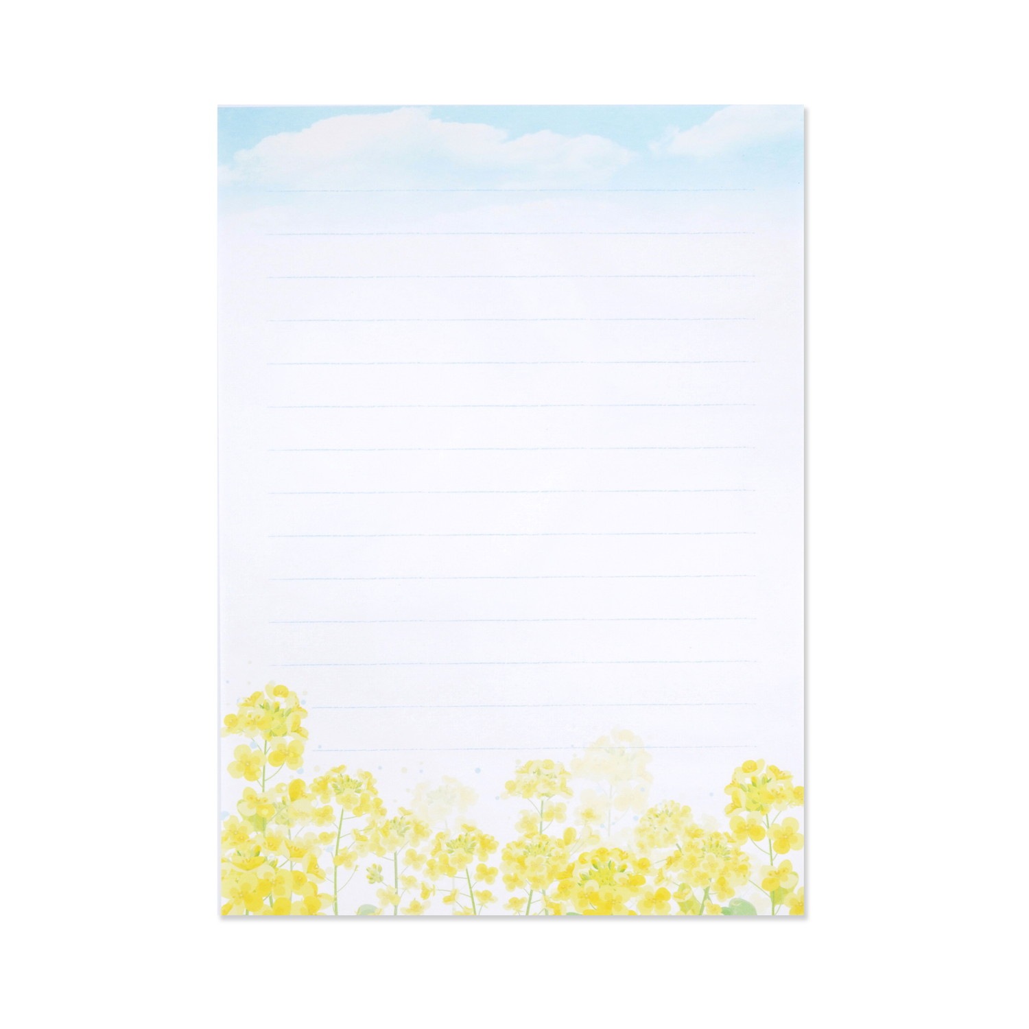 便箋 菜の花の便り｜pd-641 | 新商品,2026春・新緑,便箋 | FRONTIA