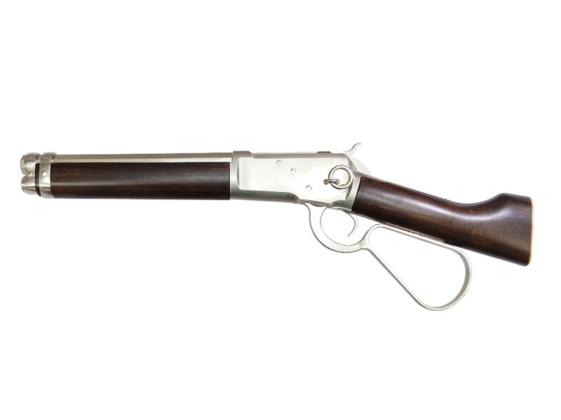 マルシン ガスガン WinchesterM1892 RANDALL CUSTOM シルバー 高級ブナ