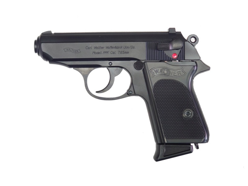 マルシン モデルガン 完成品/発火タイプ ワルサーPPK マットブラック