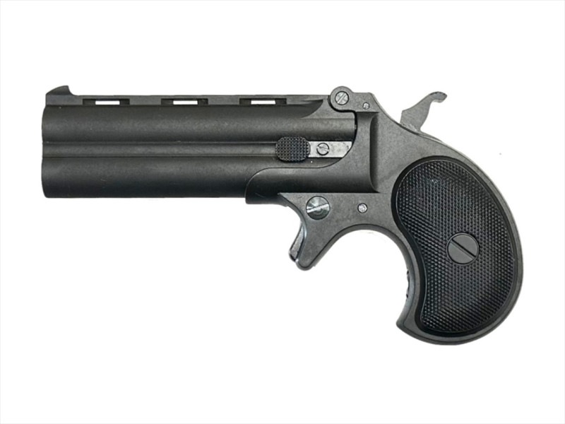 マルシン　デリンジャー　Xカートリッジ　6mmBB WディープブラックABS マルシン】デリンジャー Wディープブラック 6mmBB Xカートリッジ