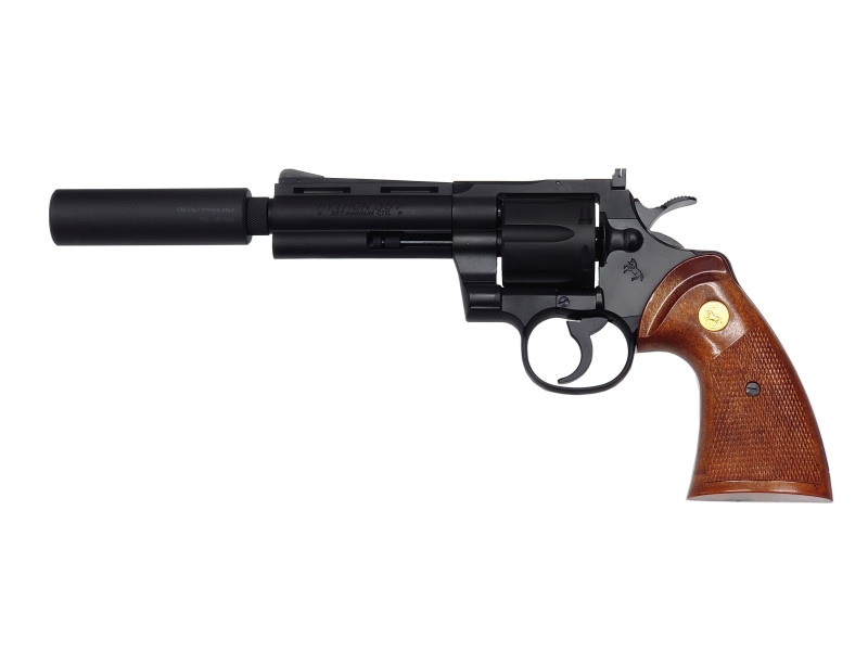 COLT PYTHON RYO SAEBA Model ガスガン　木製グリップ付 COLT PYTHON RYO SAEBA Model ガスガン 木製グリップ付 シティー