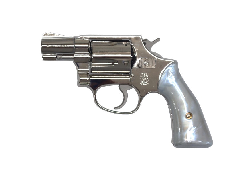 美品 タナカ モデルガン M36 チーフスペシャル トラビスモデル ニッケル 0000000055642_b2aGKCu.jpg