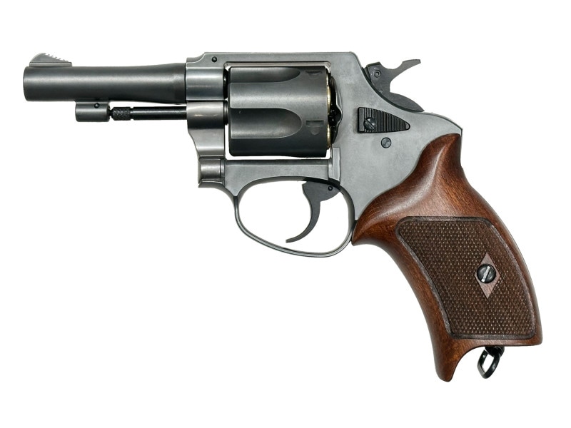 マルシン 6mmBBガスガン ポリスリボルバー 77mm銃身(3インチ) X