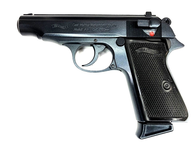 希少な美品！マルゼン　ワルサーP38　キャロム社モリブデンブルーカスタム！漏無し 売り切れ【特選中古品】発火モデルガン マルシン/キャロムショット