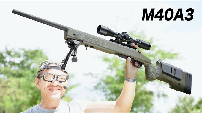 売り切れ【特選中古品】エアコッキングガン VFC USMC レミントンM40A3