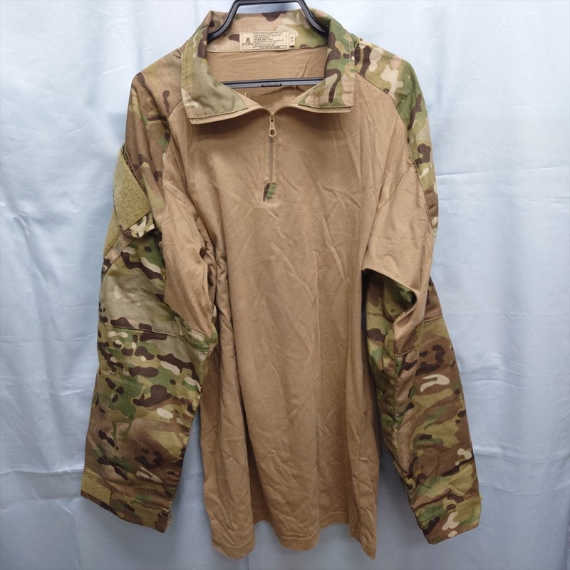 特選中古品】BATTLE UNIFORM コンバットシャツ S-R マルチカム