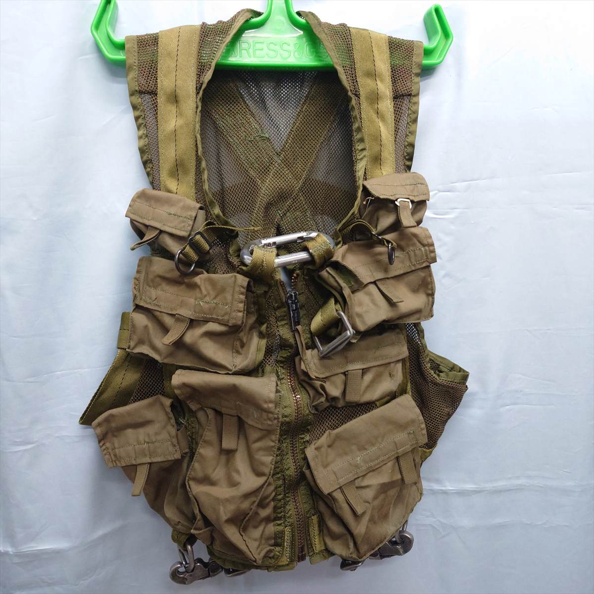 米軍 実物放出品 US ARMY エアークルーサバイバルベストTYPE1☆稀少品