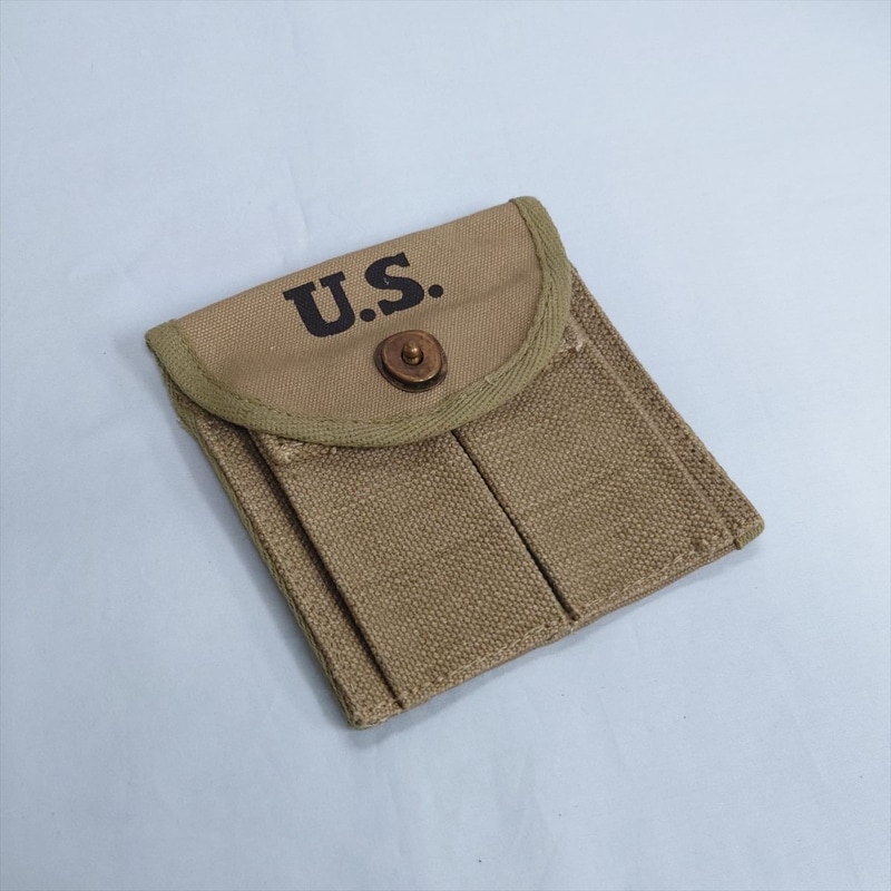 特選中古品】米軍WWⅡ M1カービン用ストックマガジンポーチ 8586
