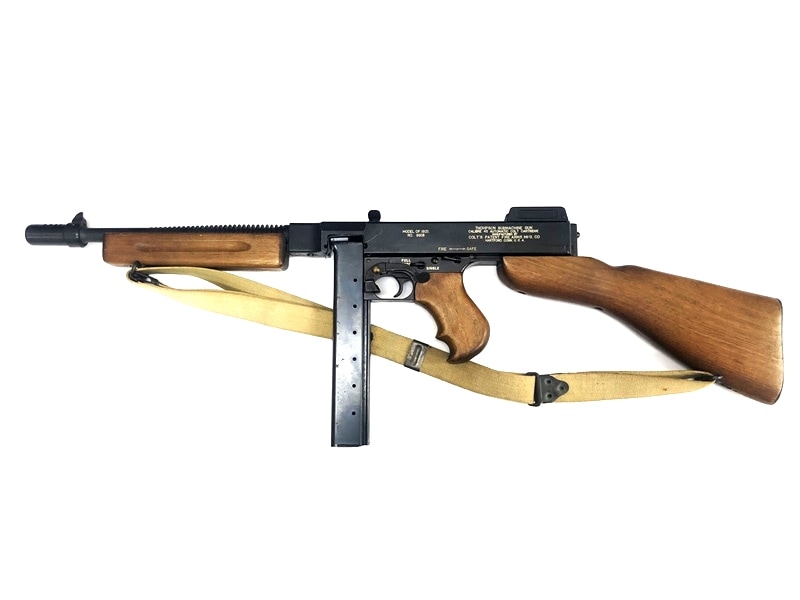 発火モデルガン MGC トンプソンM1921 SMG適合品 本体未発火 動作OK 売り切れ【特選中古品】金属モデルガン MGC トンプソンM1921
