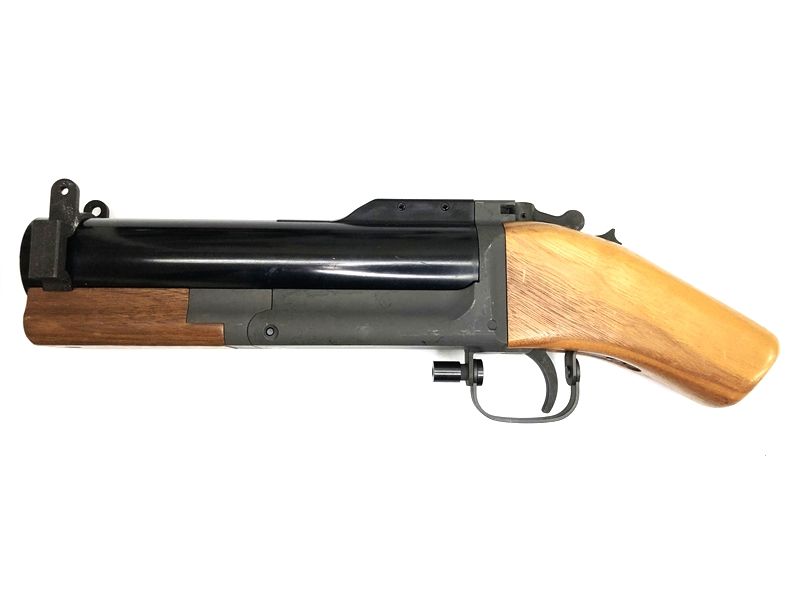 売り切れ【特選中古品】グレネードランチャー CAW コルトM79 ソードオフ リアルウッド＆ABSバレル [9661] | 特選中古品シリーズ ...