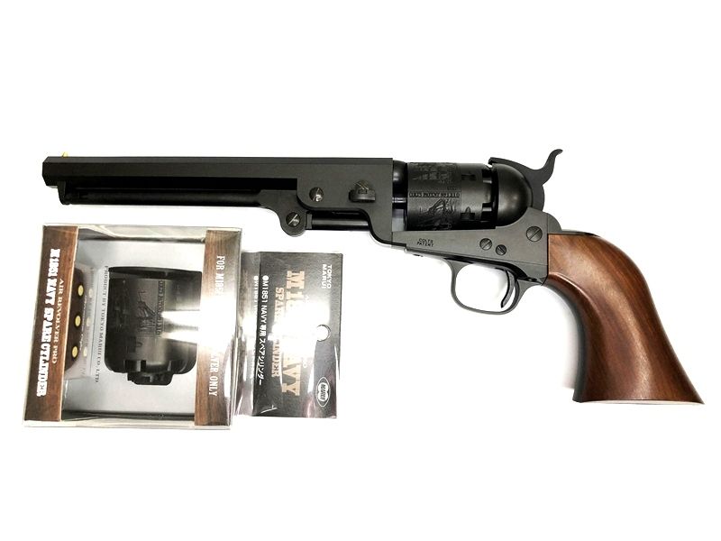 売り切れ【特選中古品】エアリボルバー 東京マルイ コルト M1851 NAVY