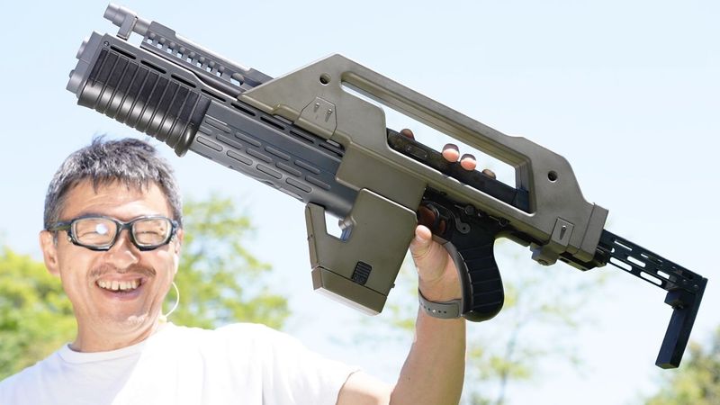 売り切れ【特選中古品】電動ガン G&P 映画『エイリアン2』 M41A