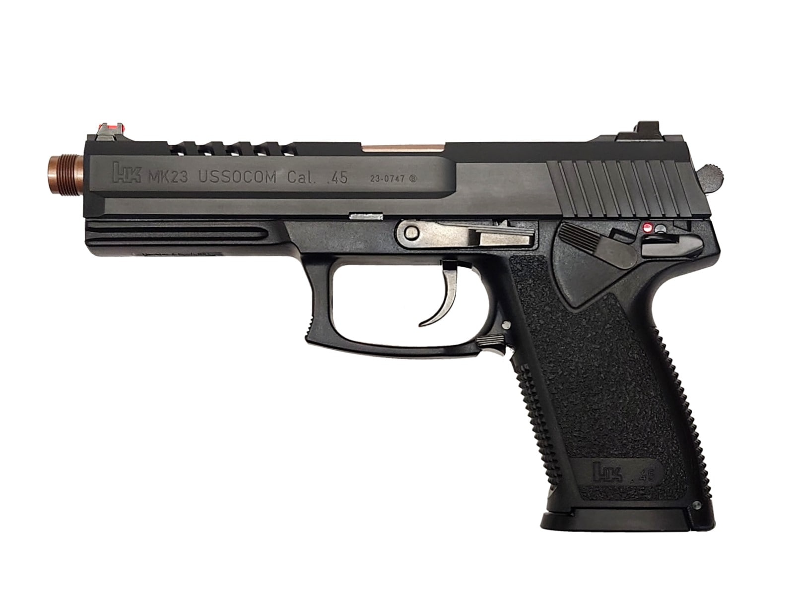 KSC ガスガン シルバー/ブラック ゆるほびっ！:KSC Cz75 2nd SYSTEM7 ハーフシルバーカスタム