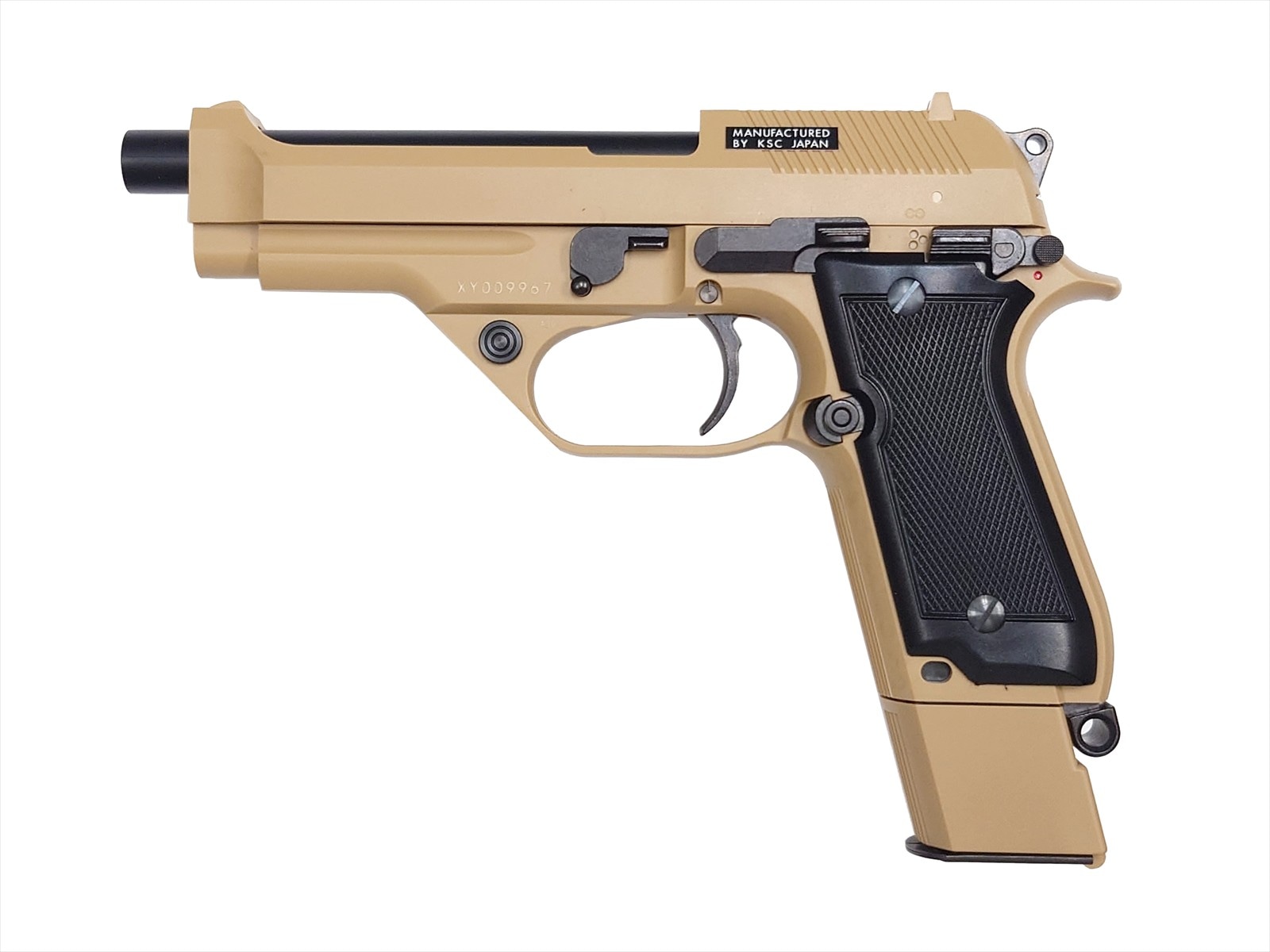 【KSC】M93R デザートスパルタン 予備マグ付き【ほぼ未使用】 驚きの価格 KSC】M93R 予備マグ付き【ほぼ未使用】 デザート