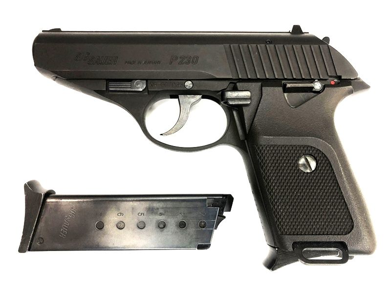 KSC P230JP HW ガスブローバック スペアマガジン付き 特選中古品】ガスブローバック KSC SIG P230JP HW プレミアム