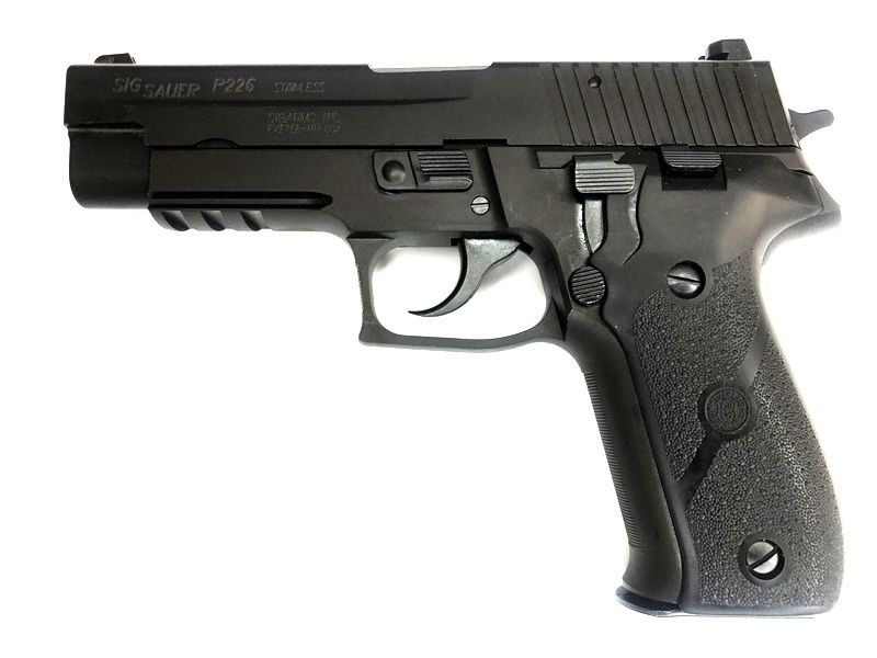 KSC P226R HW ホーググリップ システム7ガスブローバック 特選中古品】ガスブローバック KSC SIG P226R HW HOGUEグリップ