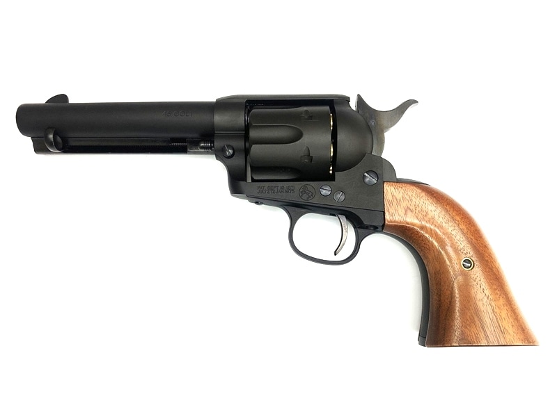 マルシン コルト SAA シビリアン シルバー 木製グリップ仕様 ガスガン マルシン】コルトSAA.45 シビリアン シルバー ABS 木製グリップ