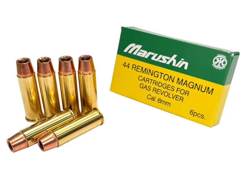 マルシン　44マグナム Ｘカートリッジ Amazon | マルシン 44マグナム リアルXカートリッジ 6発セット