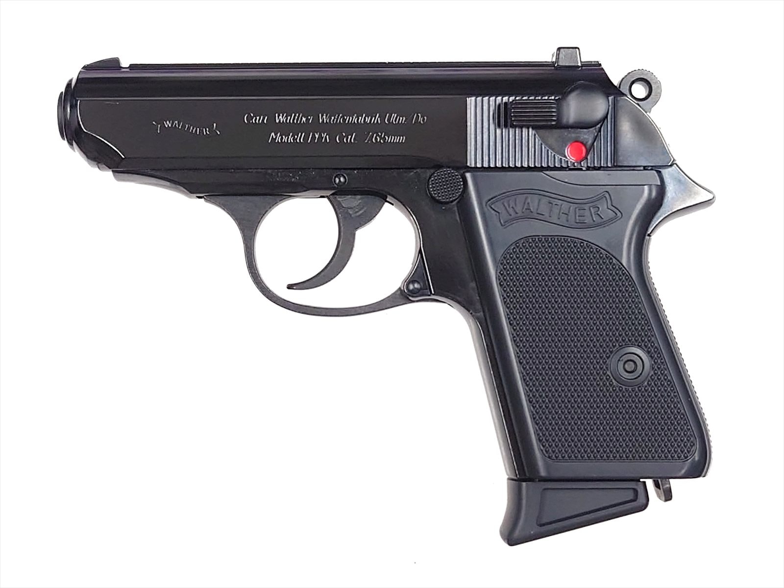 マルシン　ワルサーPPK WディープブラックABSモデルガン完成品 マルシン モデルガン 完成品/発火タイプ ワルサーPPK Wディープ