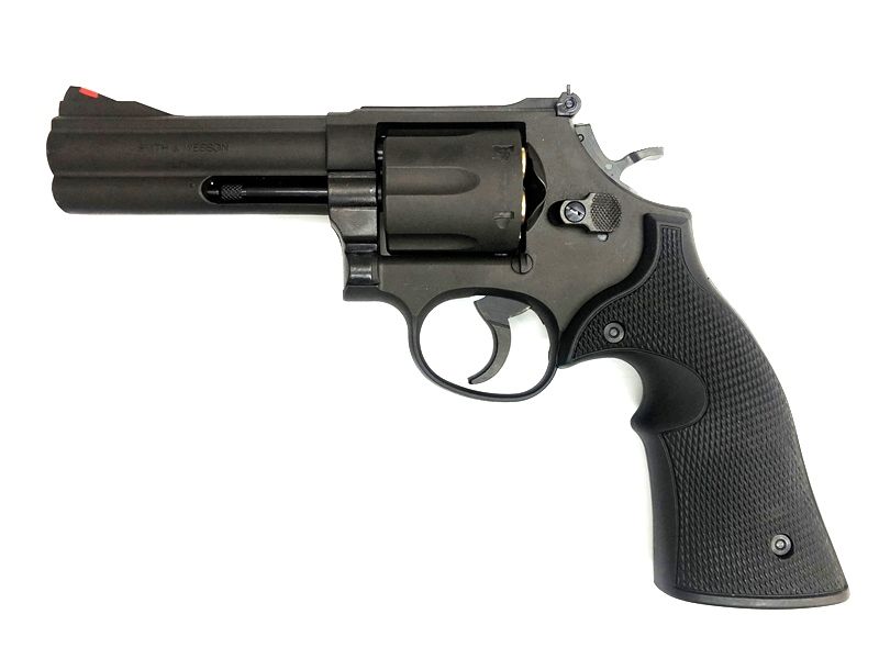 マルシン S&W M586 ブラックHW 6mm ガスリボルバー 箱付 売り切れ【特選中古品】カート式ガスリボルバー マルシン 6mmBB