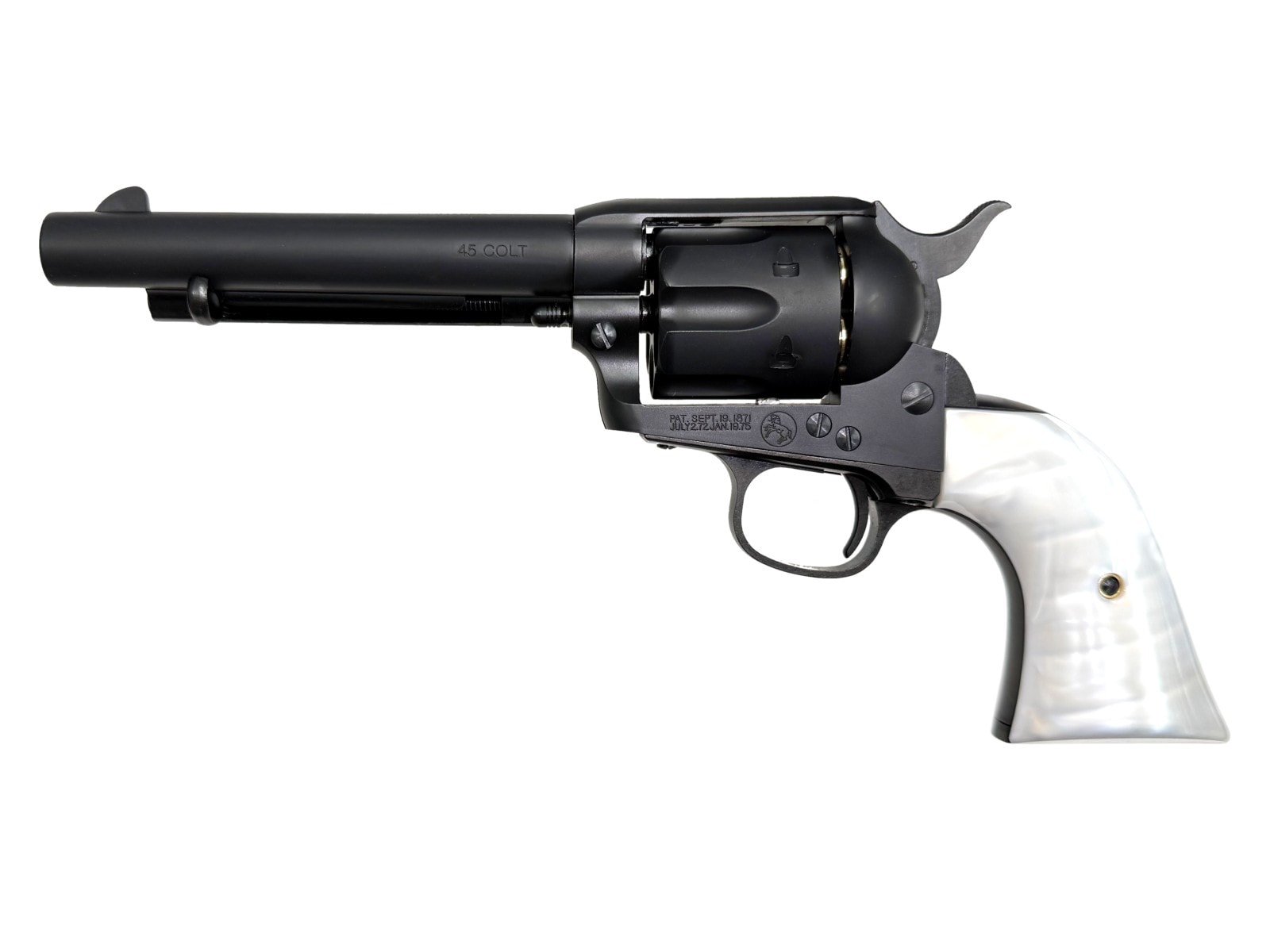 モデルガン　COLT SINGLE ACTION AREMYパール仕上グリップ モデルガン COLT SINGLE ACTION AREMYパール仕上グリップ モデル
