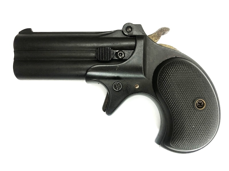 ハドソン　レミントン　ダブルバレル　デリンジャー　ヘビーウエイトHWモデルガン ハドソン レミントン ダブルバレル デリンジャー ヘビーウエイト
