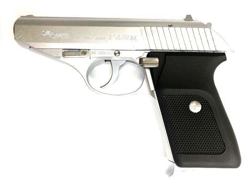 特選中古品】ガスブローバック KSC SIG P230SL シルバー HW [10869
