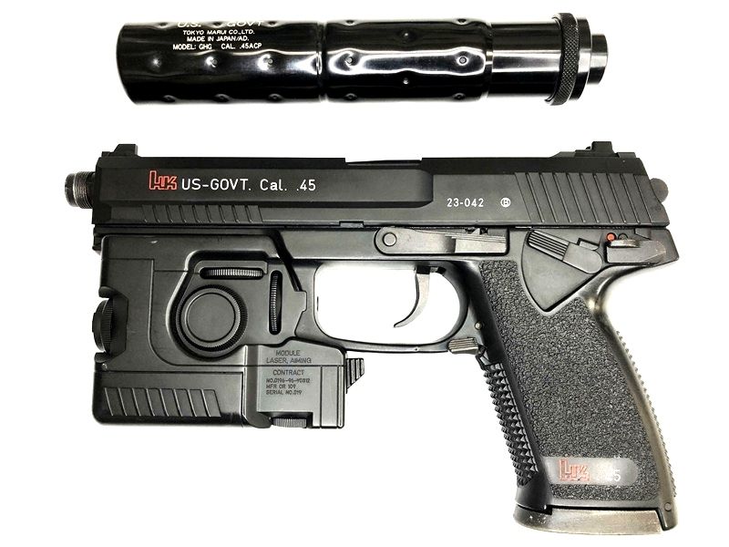 特選中古品】固定スライドガスガン 東京マルイ H&K ソーコム Mk23